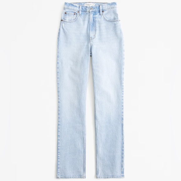 Abercrombie & Fitch Denim - Abercrombie&Fitch Jeans Womens 28/6XS The 90s Straight Ultra High Rise Denim